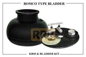 BOMCO KB 45 Pulsation Bladder/ Dampener and Bladder Kits, pulsation dampener for reciprocating pumps, Pulsation bladder for reciprocating pumps, Urethane Pulsation Bladders, hydril pulsation dampener, Hydril pulsation bladder
