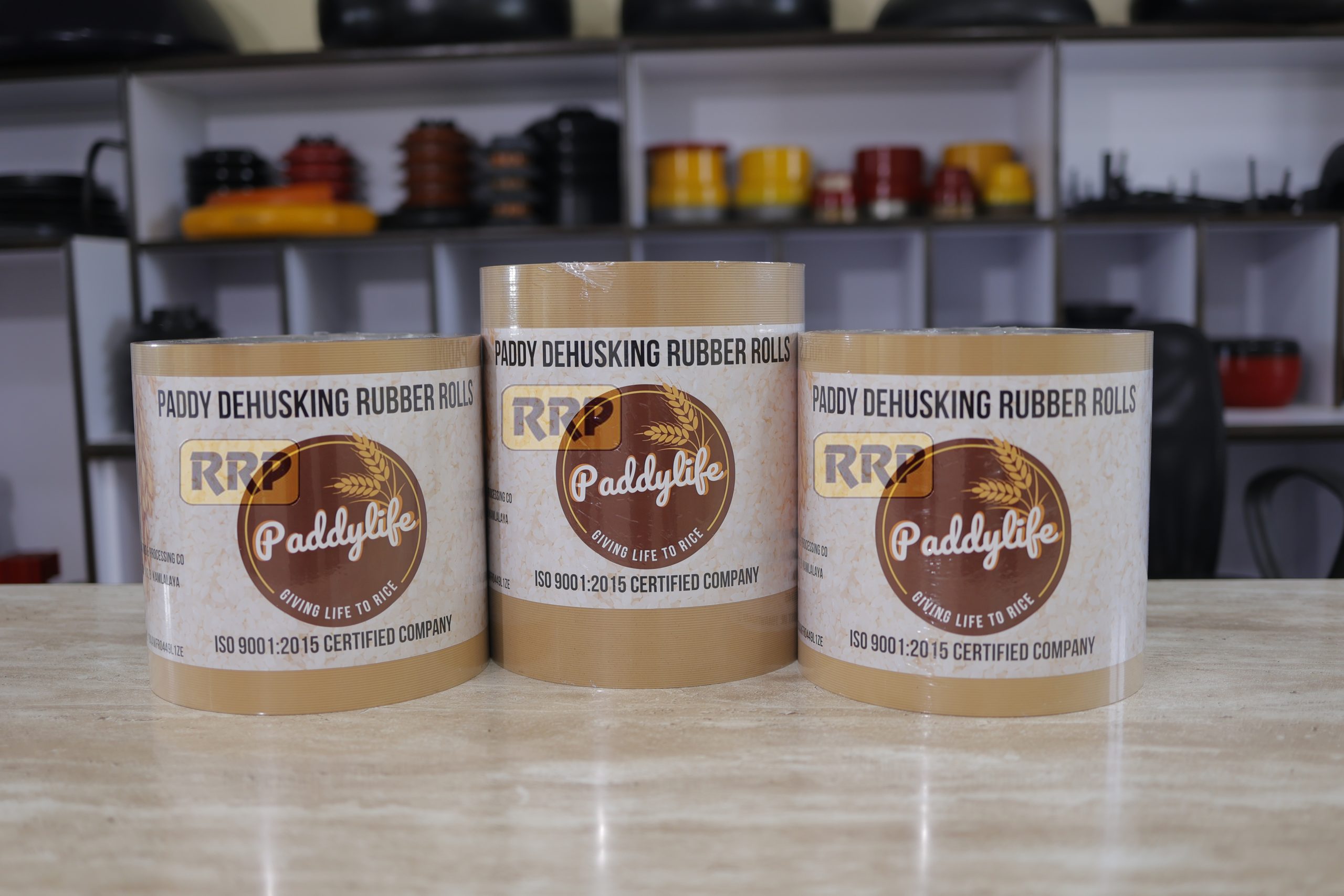 RRP India Paddylife Rice Rubber Roller Manufacturer