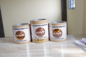 Paddylife rice rubber rollers installed in a modern rice mill