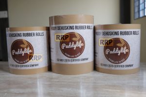 Factory view of RRP India producing Paddylife dehusking rice rubber rollers